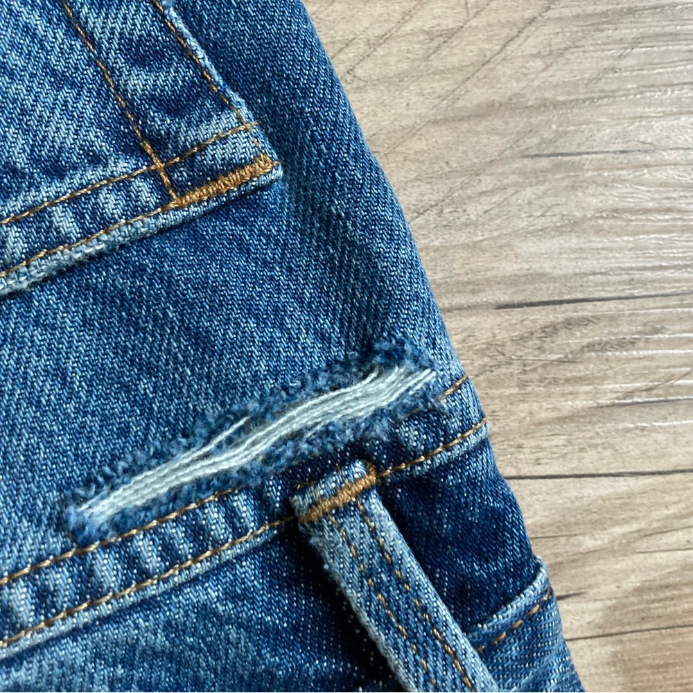 Frame Suede Panel Mix Jeans - Picture 5 of 6